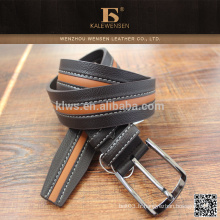 Nouvelle vente chaude Meilleure vente personnalisée Foldable folding fashion genuine pu ceintures pour hommes véritable pu jeans belt pour homme